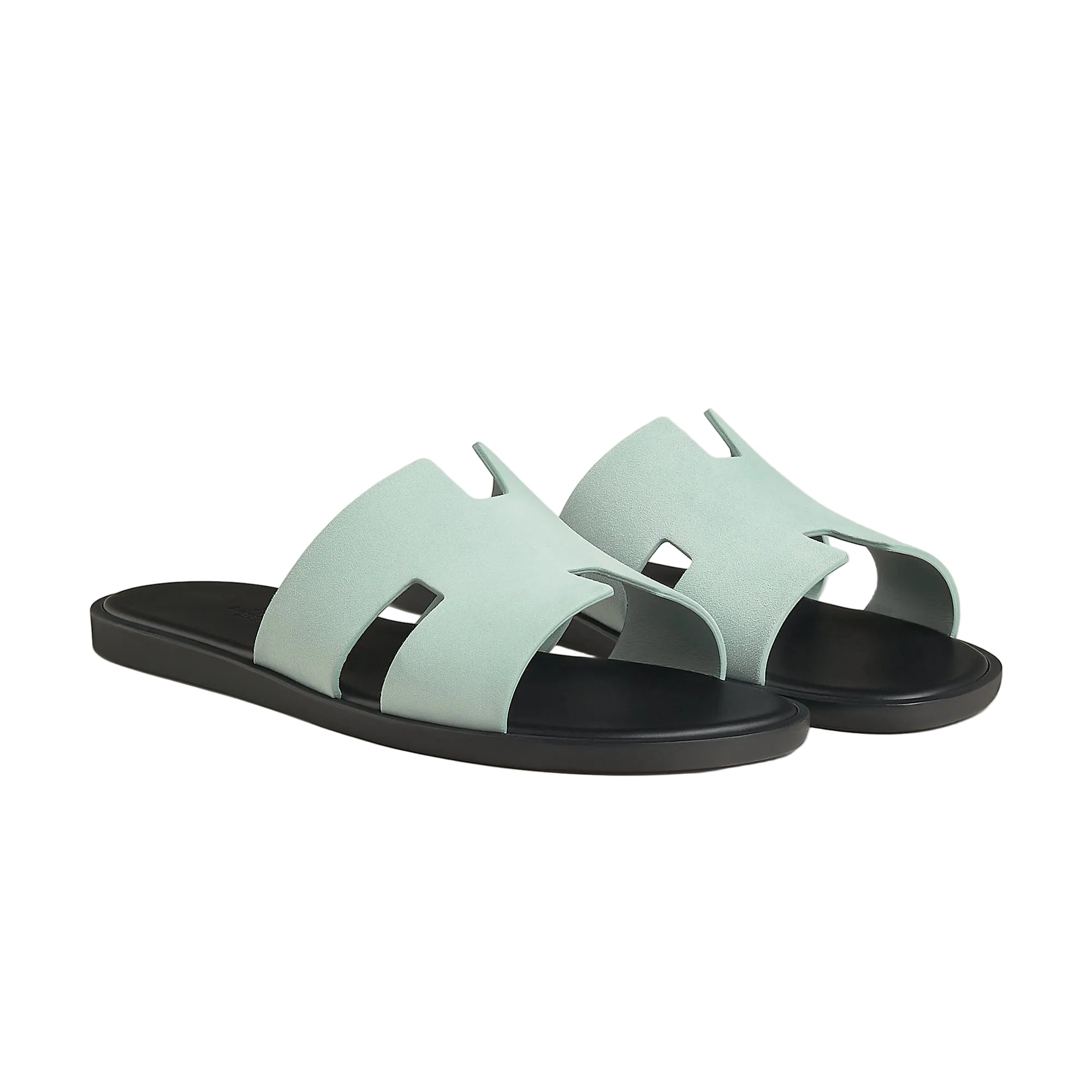 Hermes Paris Izmir bleu glacier Sandal