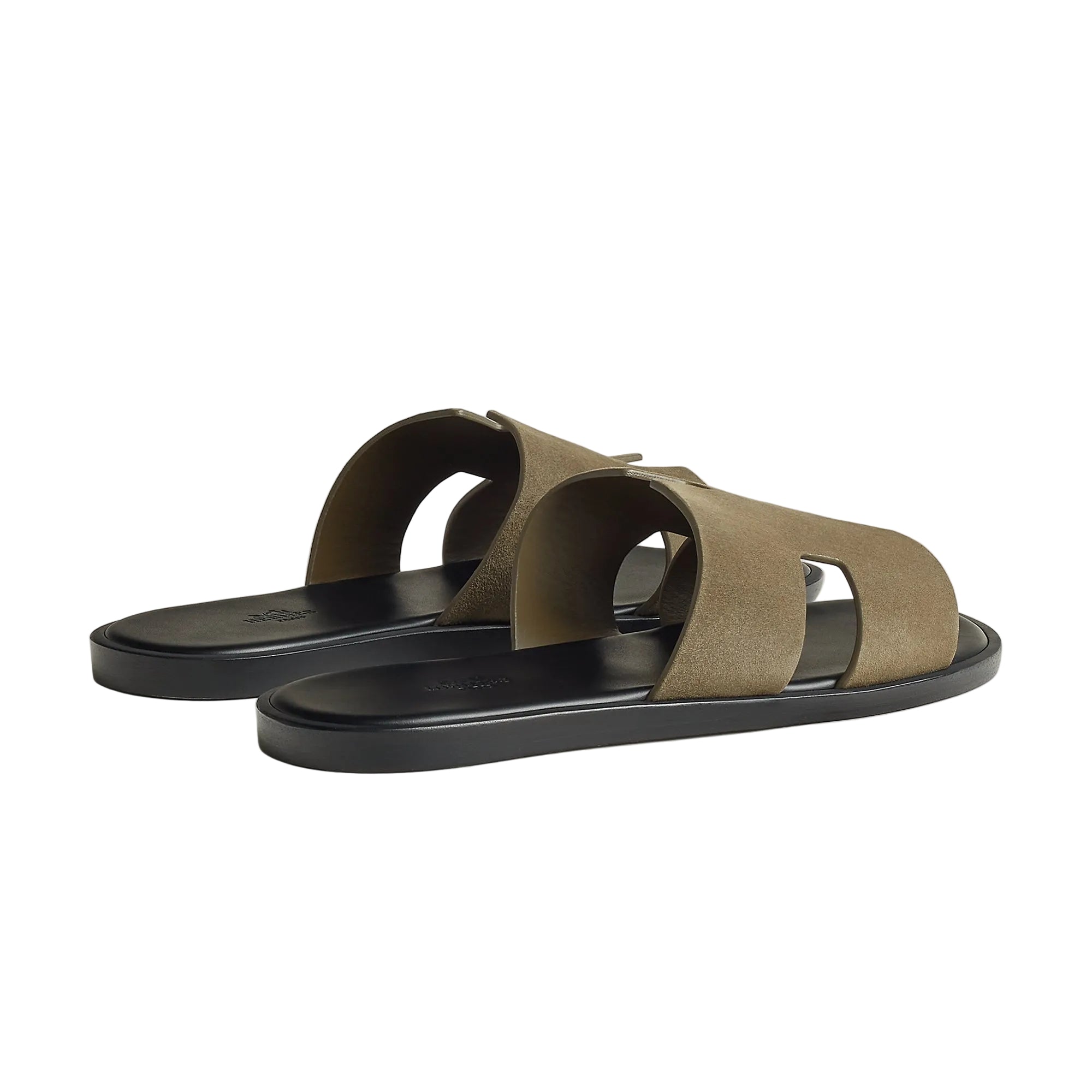 Hermes Paris Izmir Vert toundra Sandal
