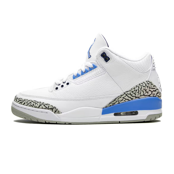 Air Jordan 3 Retro UNC Available at Pick your kiicks.