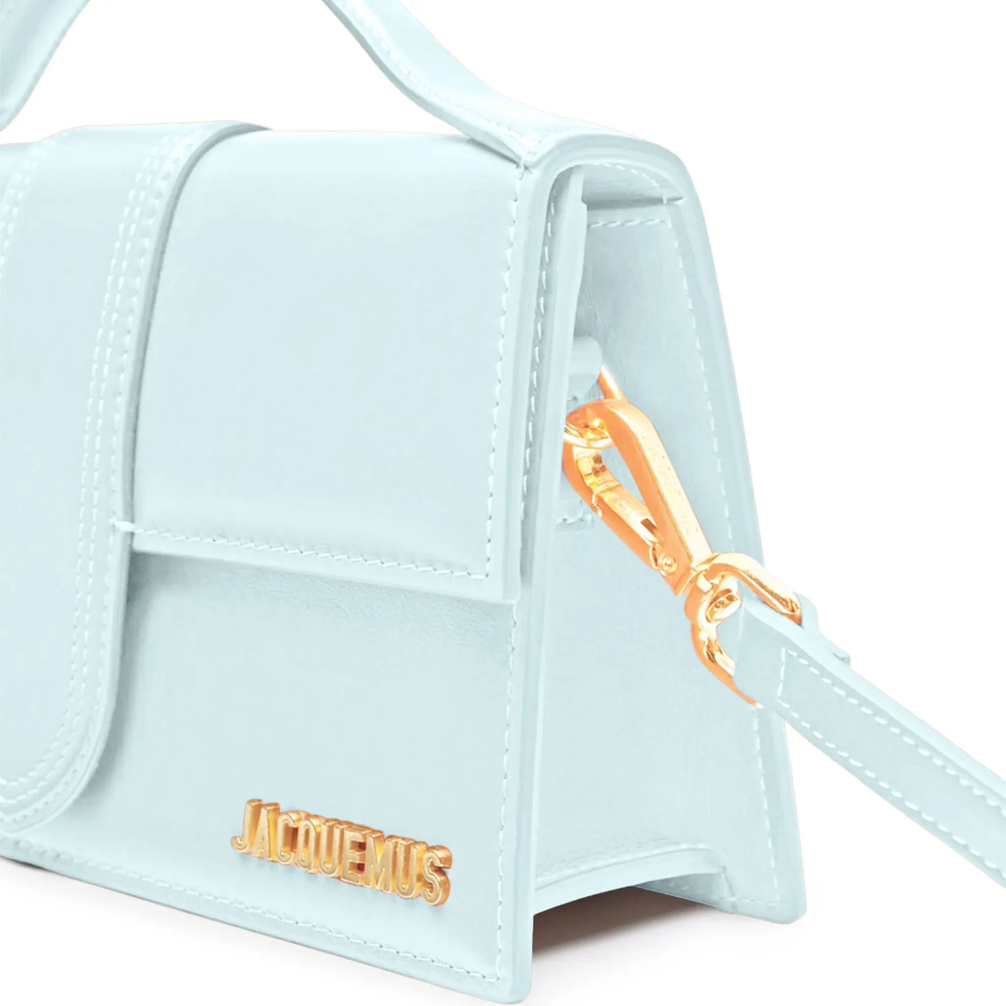 Jacquemus Large Bambino Baby Blue Crossbody Bag