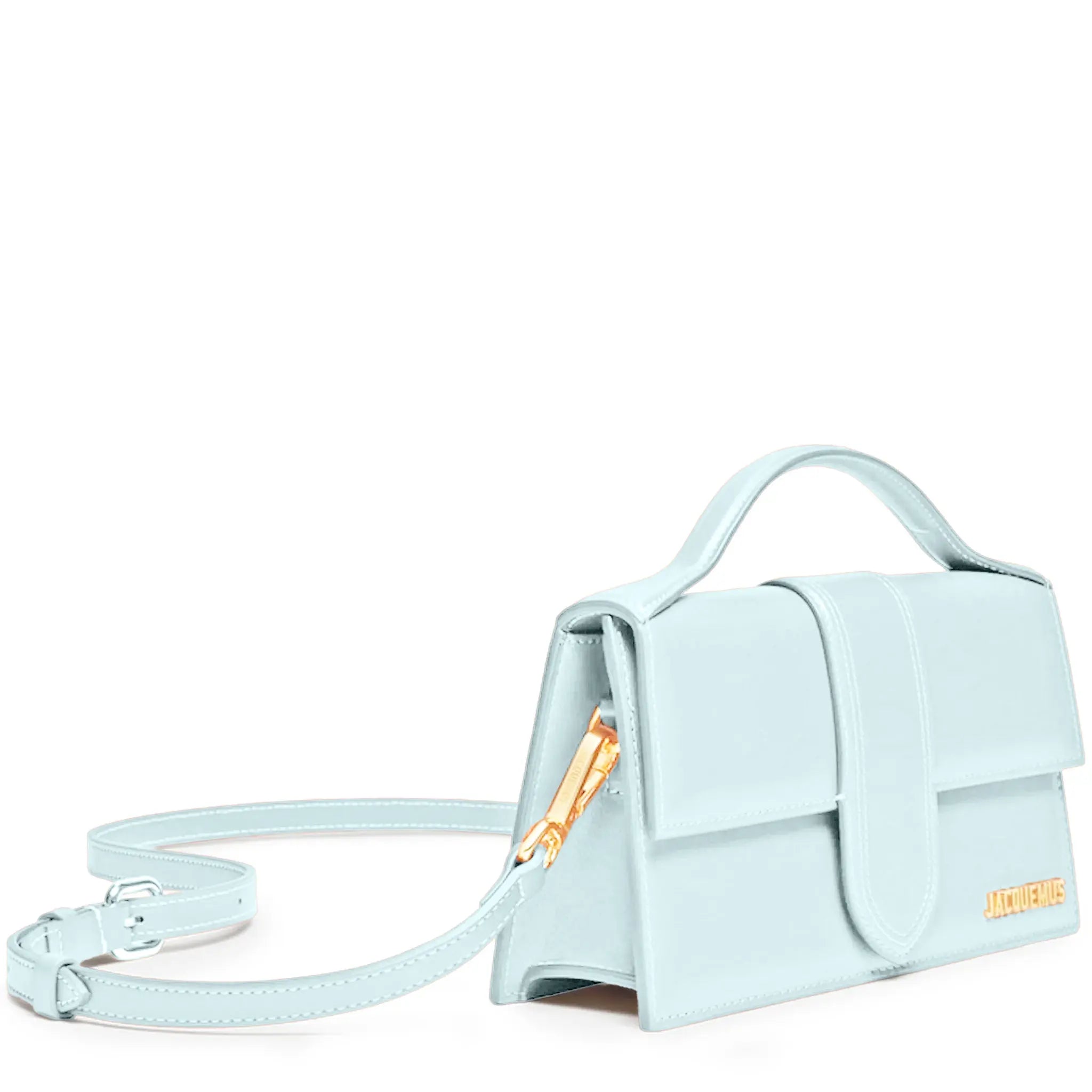 Jacquemus Large Bambino Baby Blue Crossbody Bag