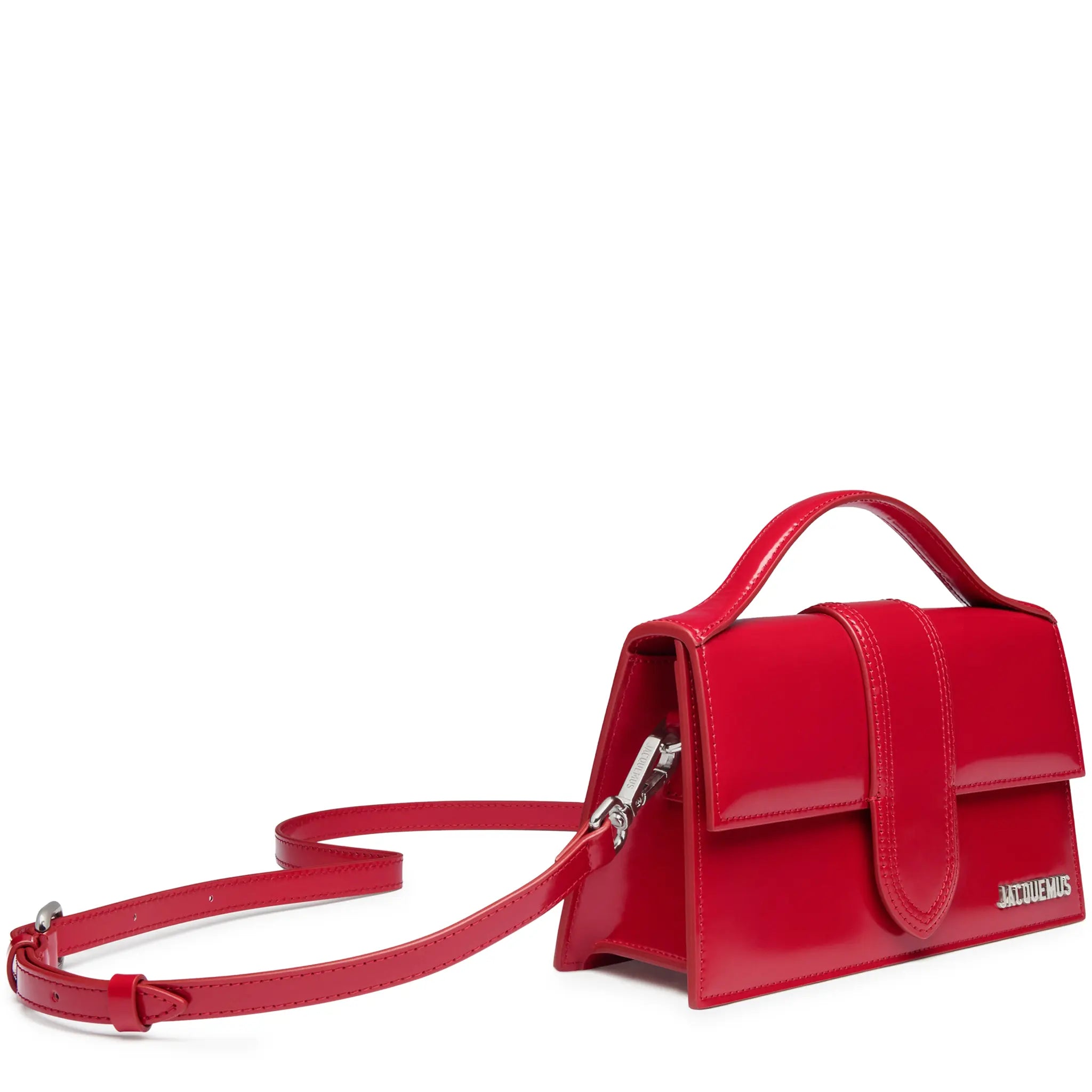 Jacquemus Large Bambino Red Crossbody Bag