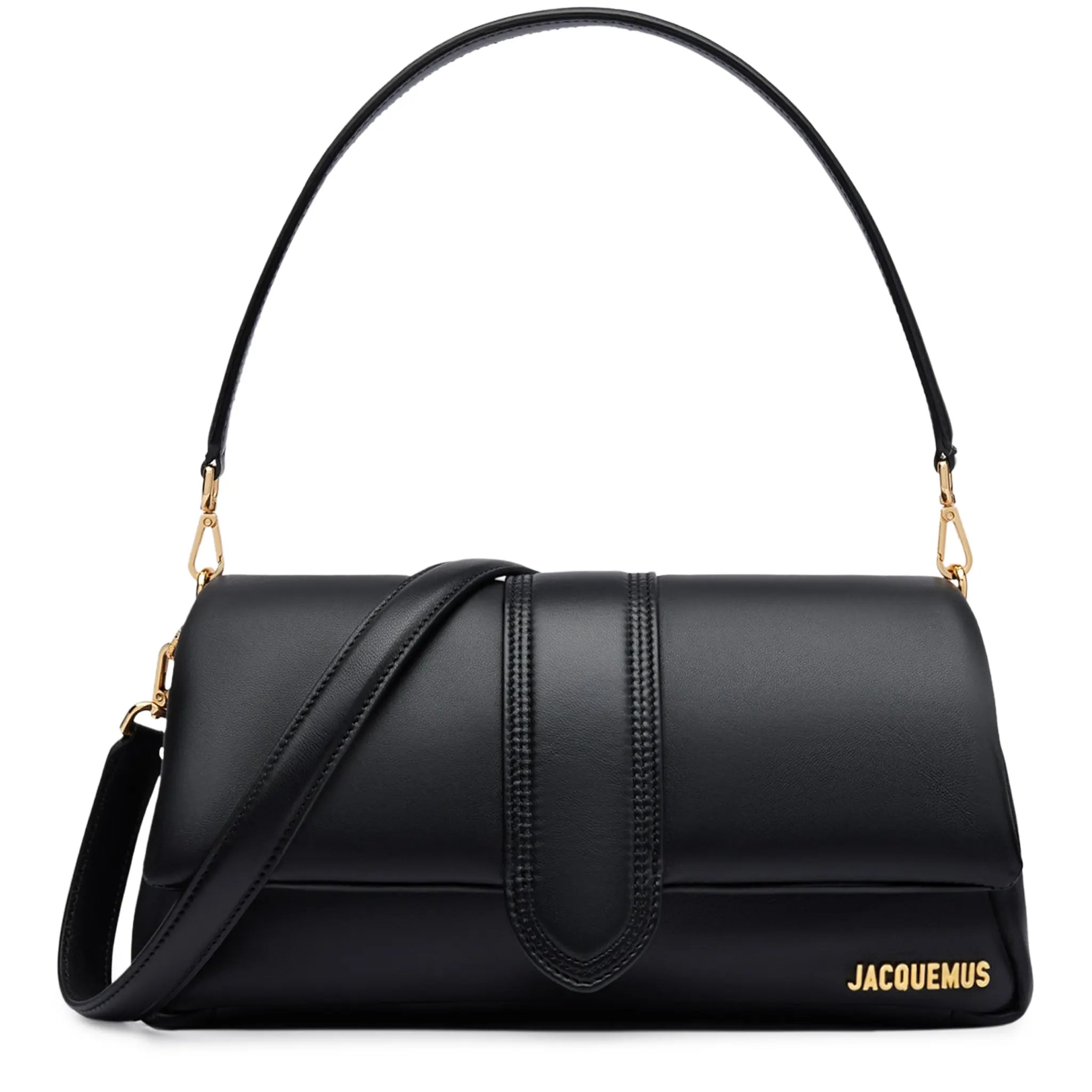 Jacquemus Le Bambimou Puffed Flap Black Crossbody Bag