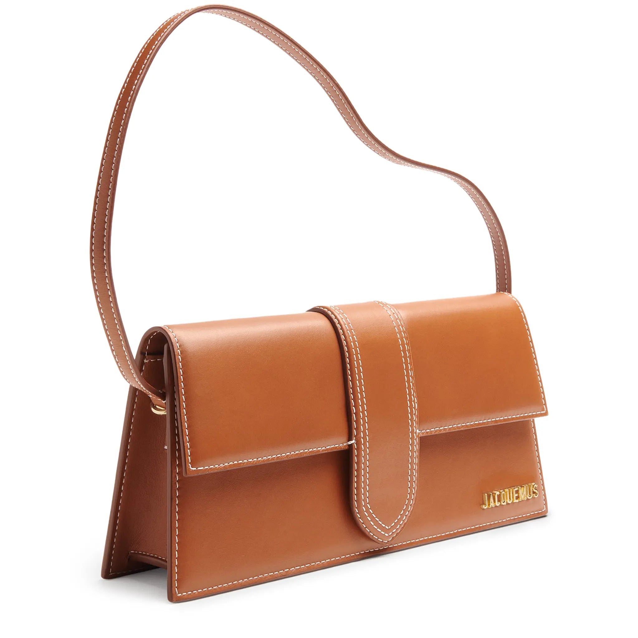 Jacquemus Le Bambino Long Flap Light Brown Shoulder Bag
