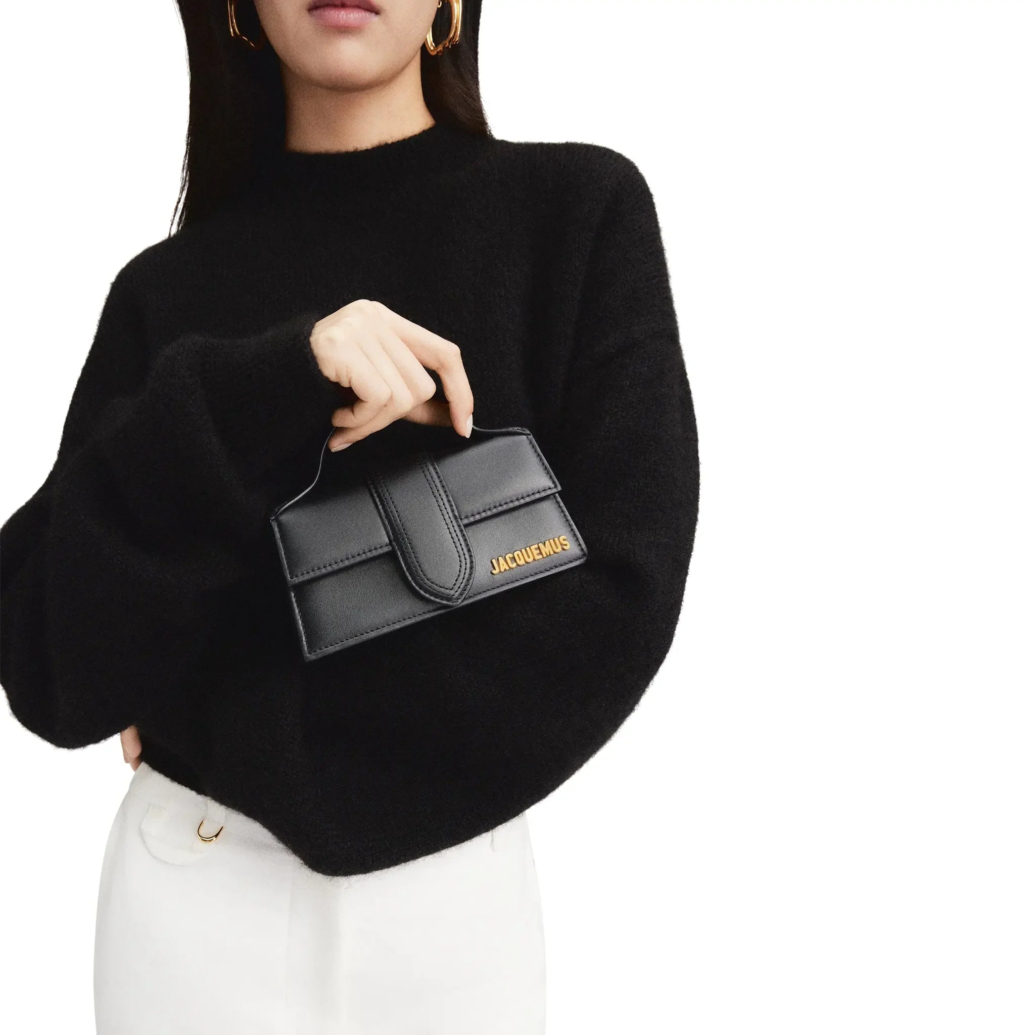 Jacquemus Le Bambino Small Black Crossbody Bag