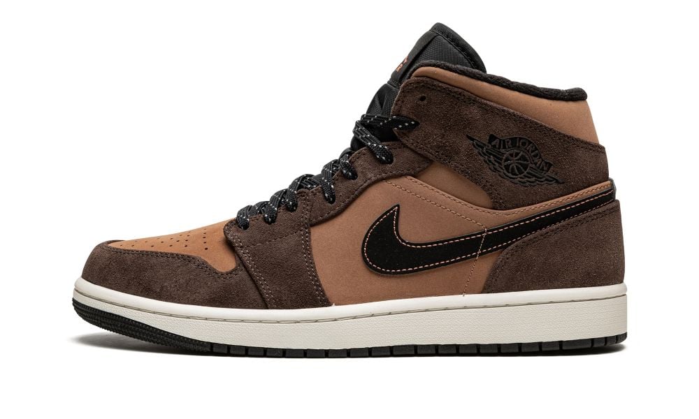 Air Jordan 1 Mid SE Dark Chocolate Available at Pick your kiicks.