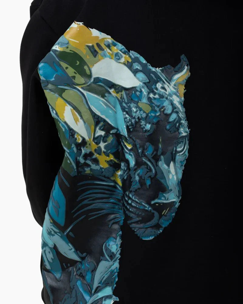 Sullitt LEOPARD BLAZE HOODIE