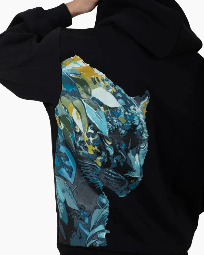 Sullitt LEOPARD BLAZE HOODIE