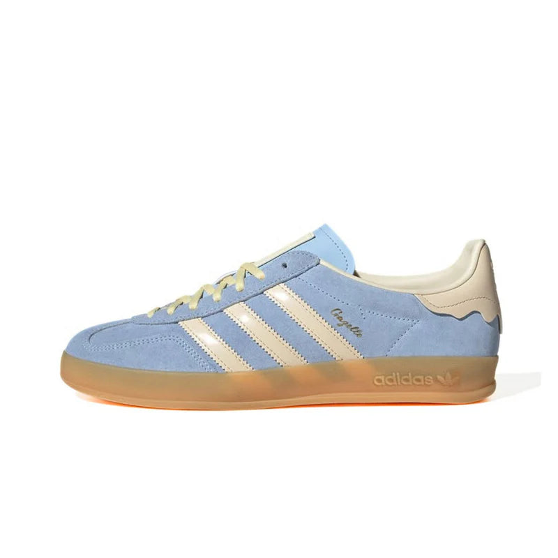 Adidas Gazelle Indoor Light Blue Yellow Gum (W)