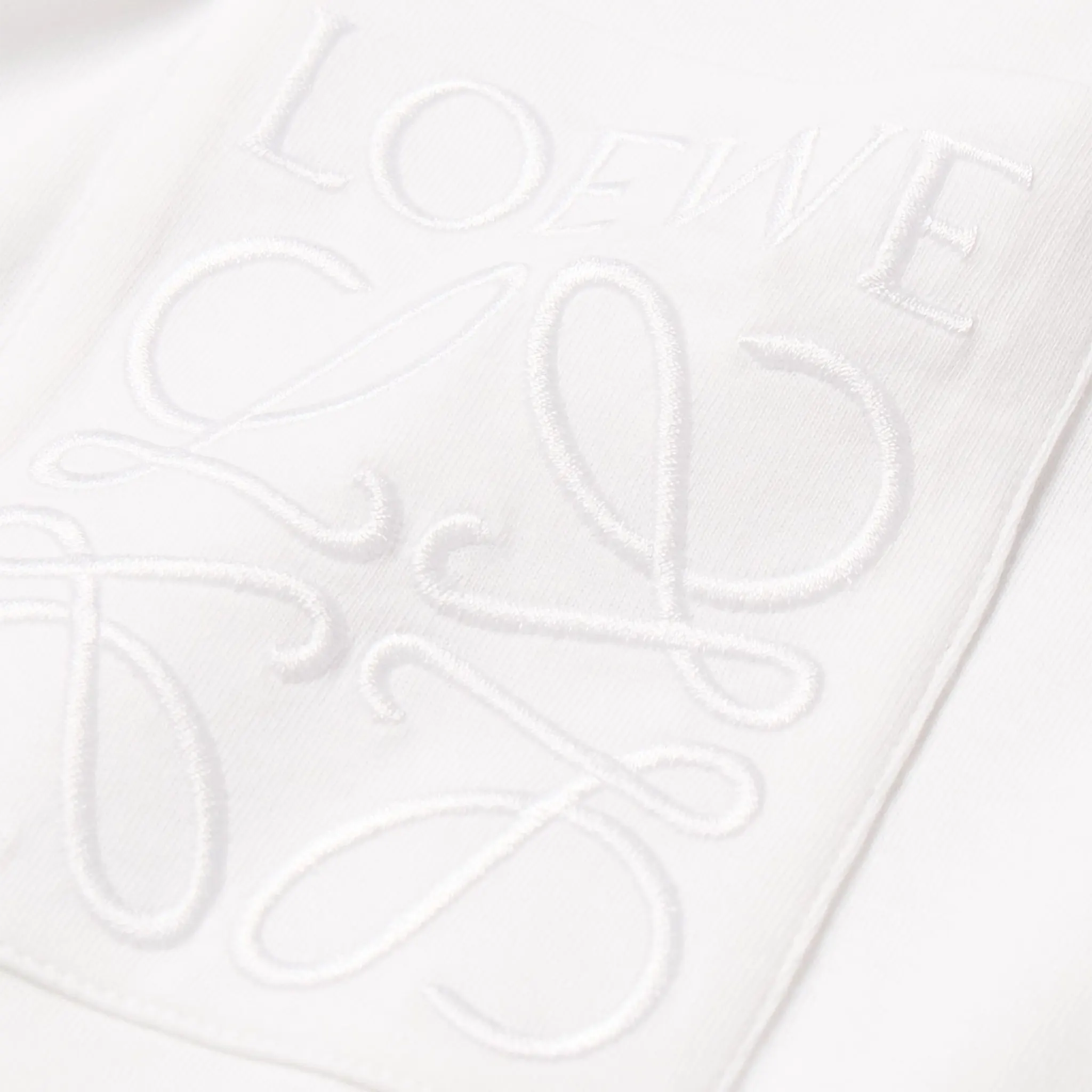 Loewe Relaxed Fit White T Shirt