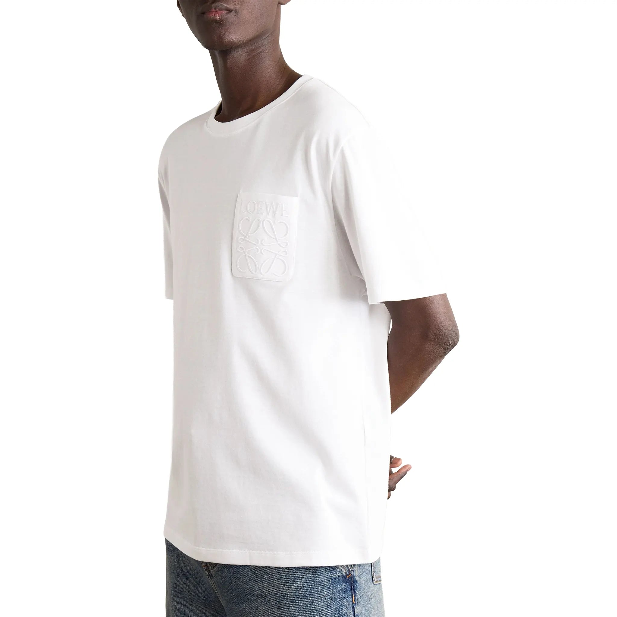 Loewe Relaxed Fit White T Shirt