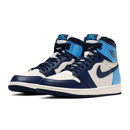 Jordan 1 Retro High Obsidian UNC