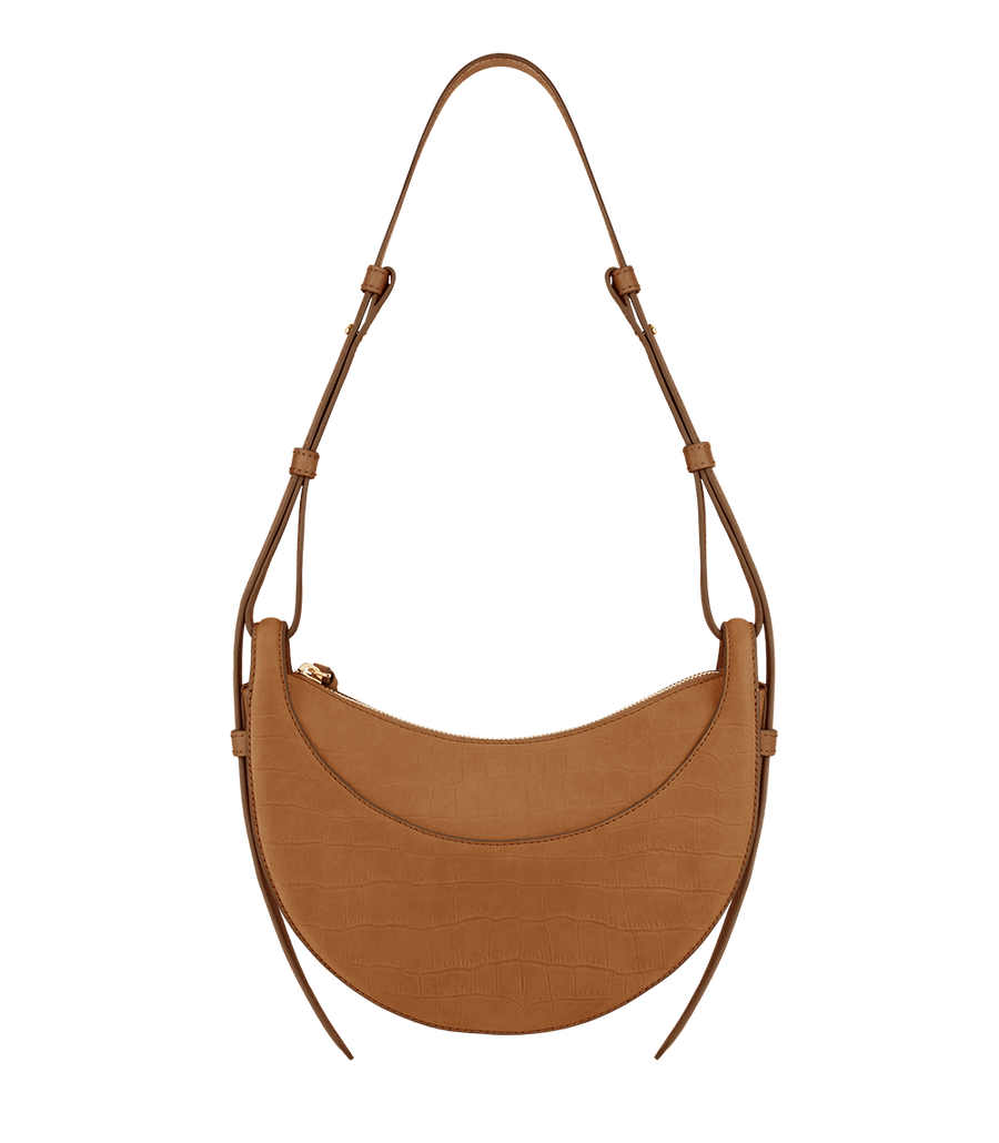Polène Numéro Dix - Crocodile Nubuck Cinnamon