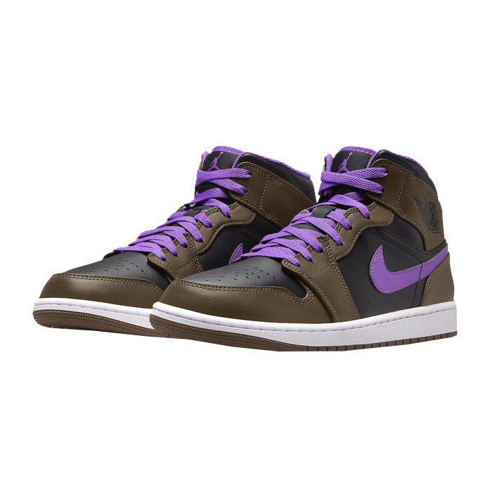 Air Jordan 1 Mid Purple Mocha