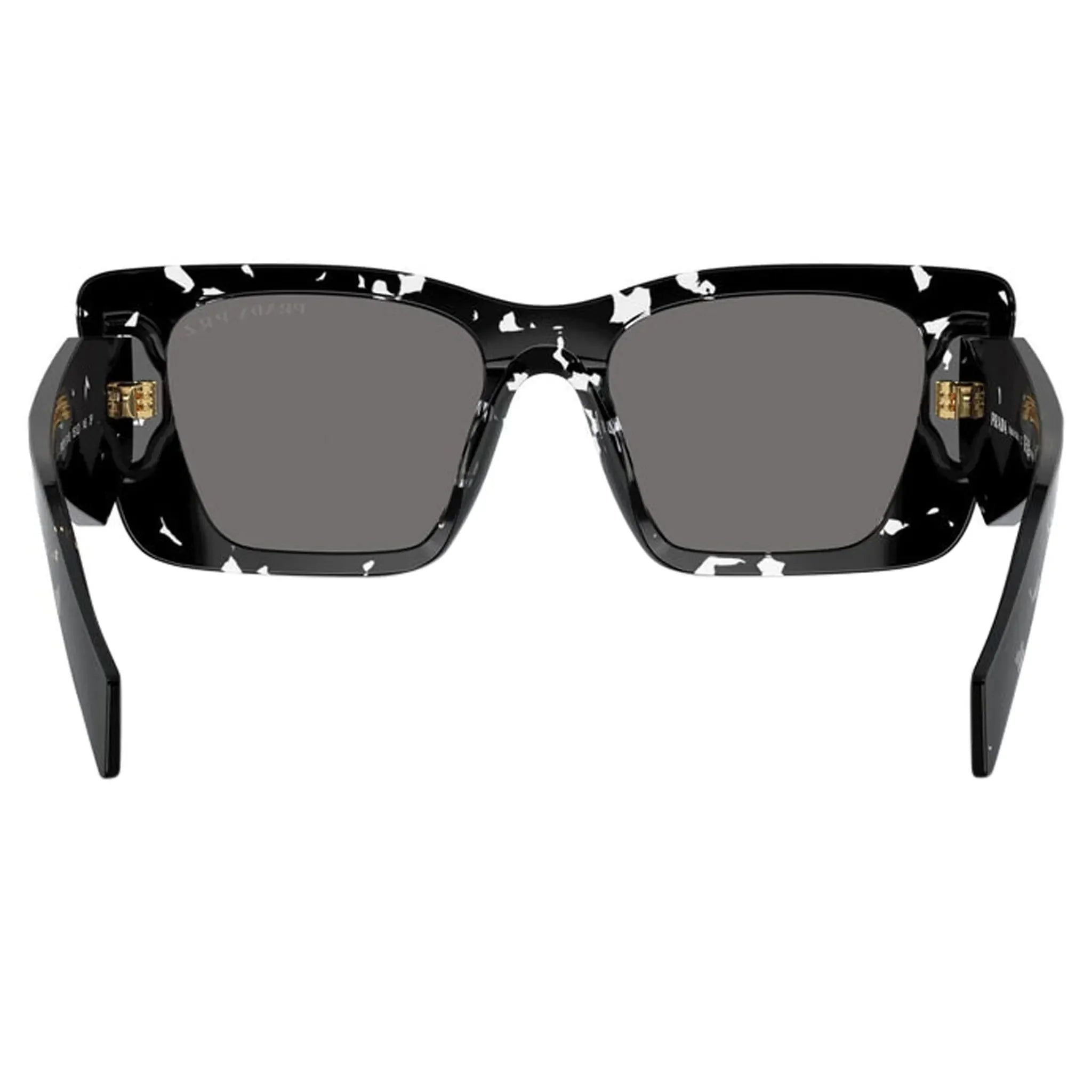 Prada PR 08YS 15S5Z1 Black Crystal Tortoise Polarised Sunglasses