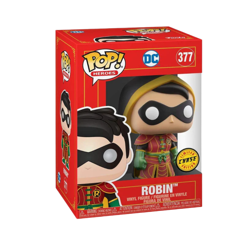 Funko Pop! DC Comic: Imperial Palace Robin Chase Hooded #377
