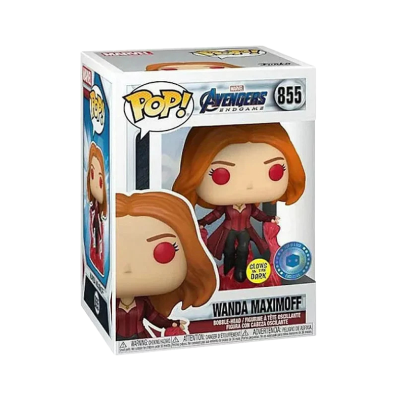 Funko Pop! Marvel: Avengers Endgame Wanda Maximoff Glow #855