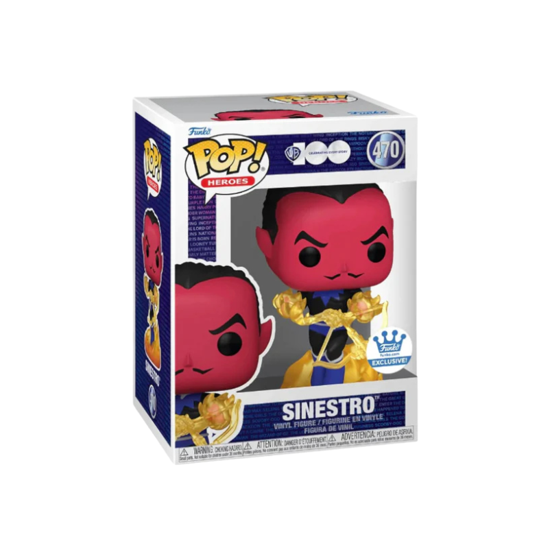 Funko Pop! Warner Bros 100 Celebrating Every Story SINESTRO #470