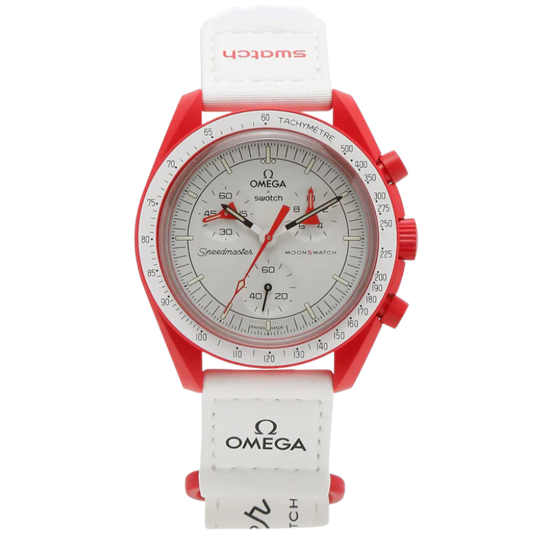 Swatch x Omega Bioceramic Moonswatch Mission to Mars