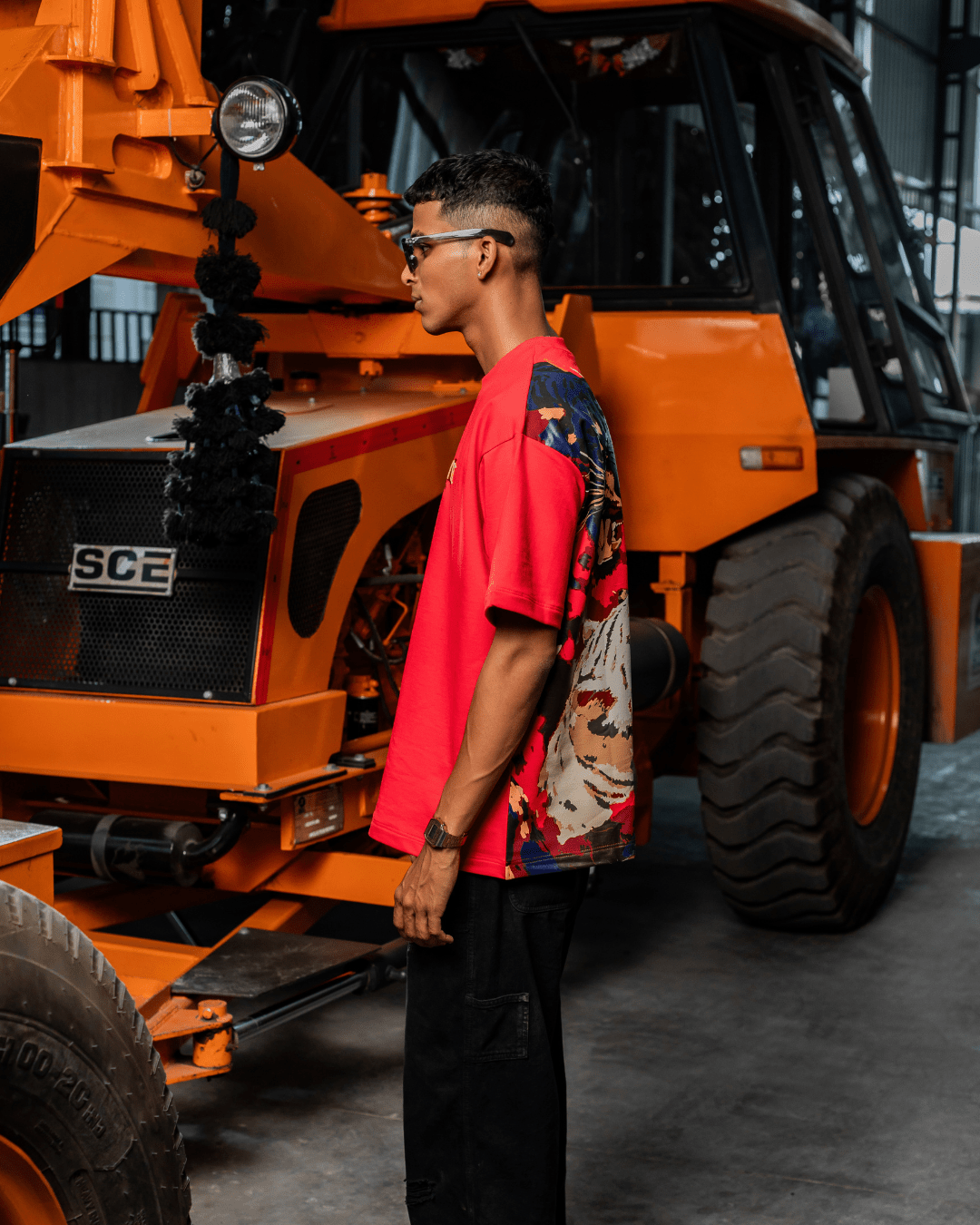 Sullitt RIVAL ROAR TIGER RED TEE