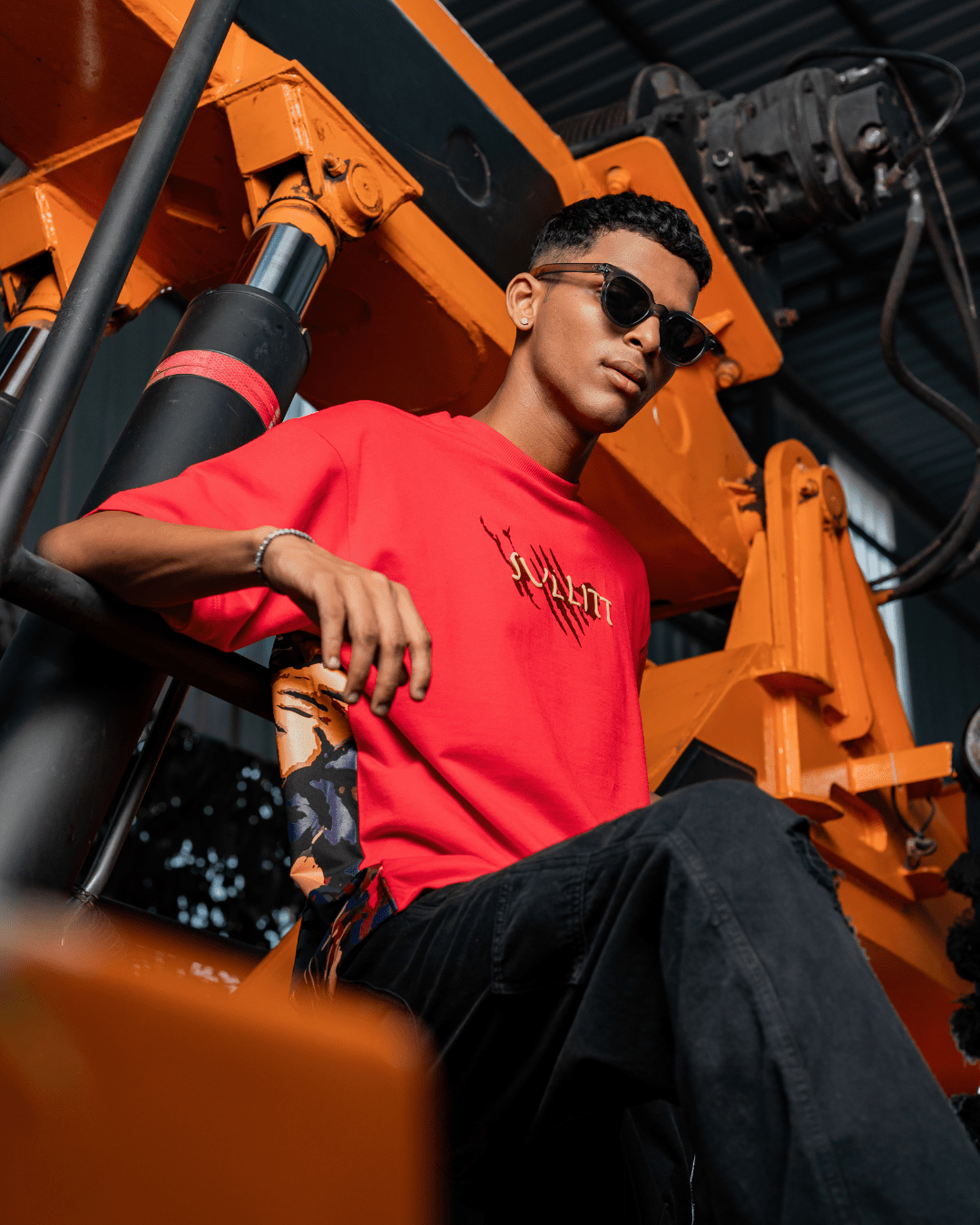 Sullitt RIVAL ROAR TIGER RED TEE