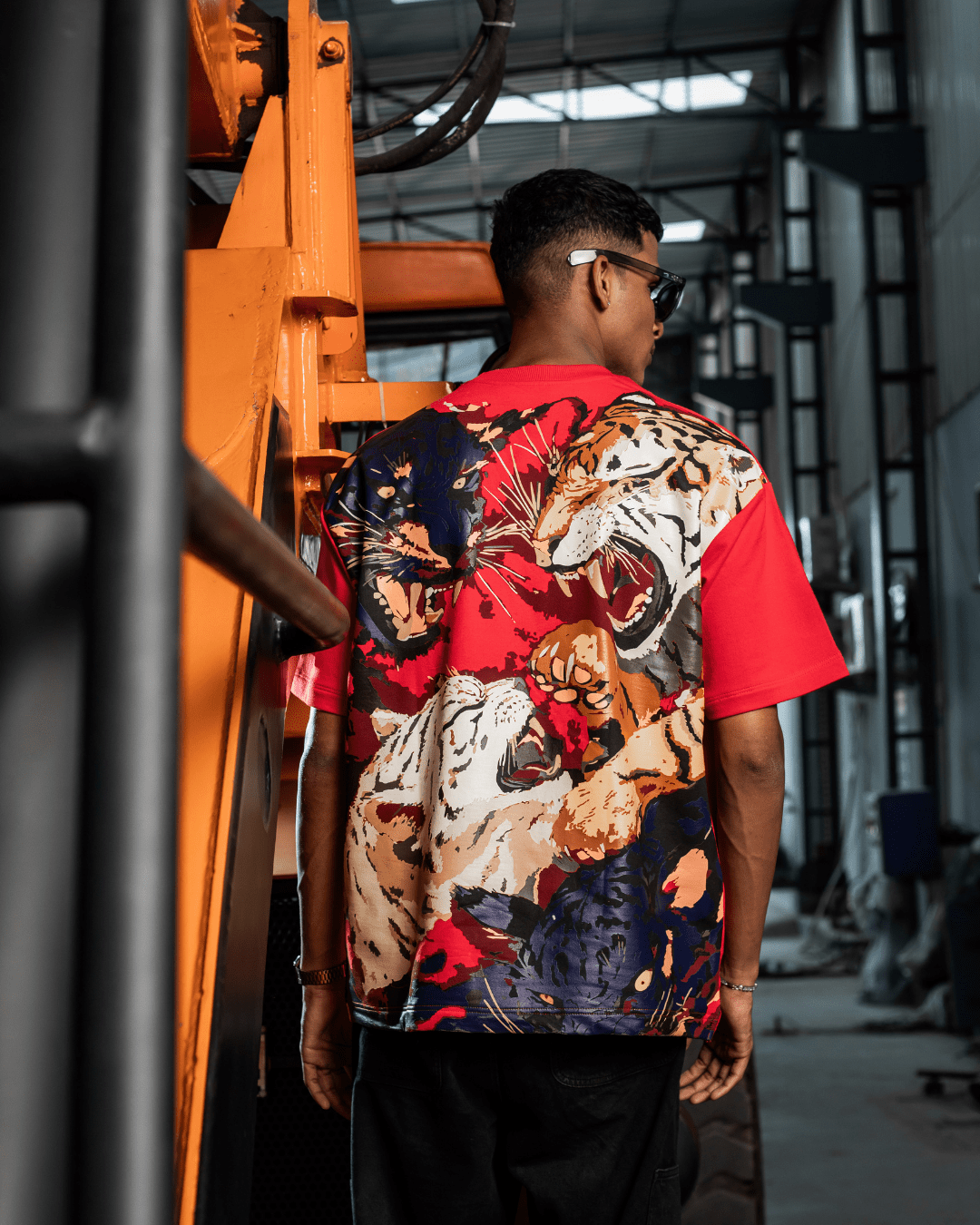 Sullitt RIVAL ROAR TIGER RED TEE