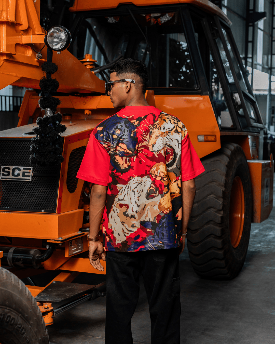 Sullitt RIVAL ROAR TIGER RED TEE