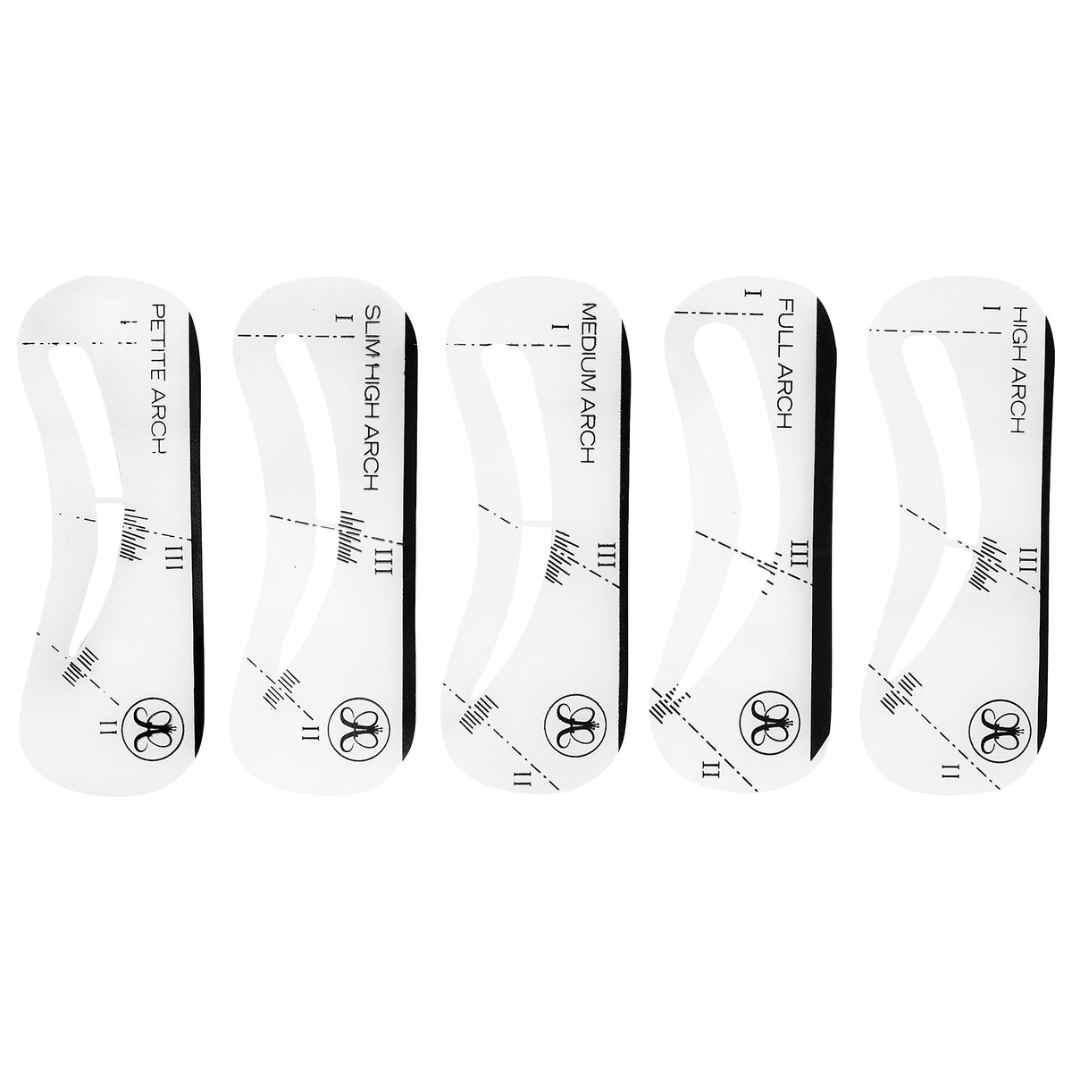 Eyebrow Shaping Stencil Set