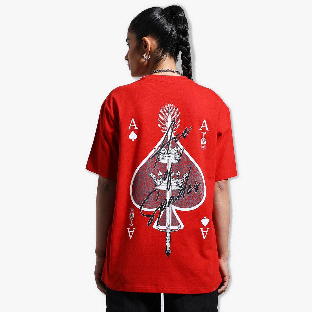 Ace Of Spades Red