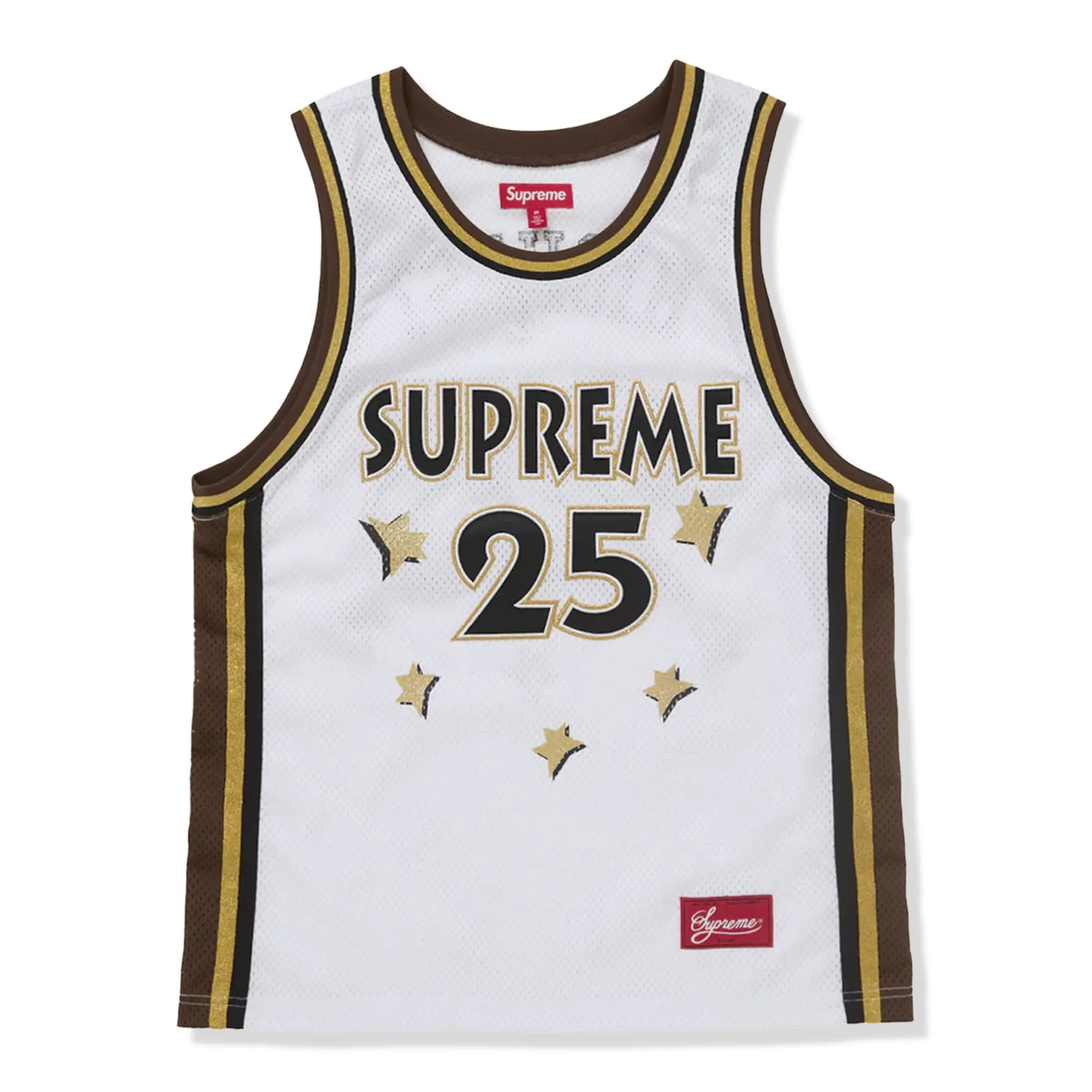 Supreme All Star Basketball White Jersey (SS25)