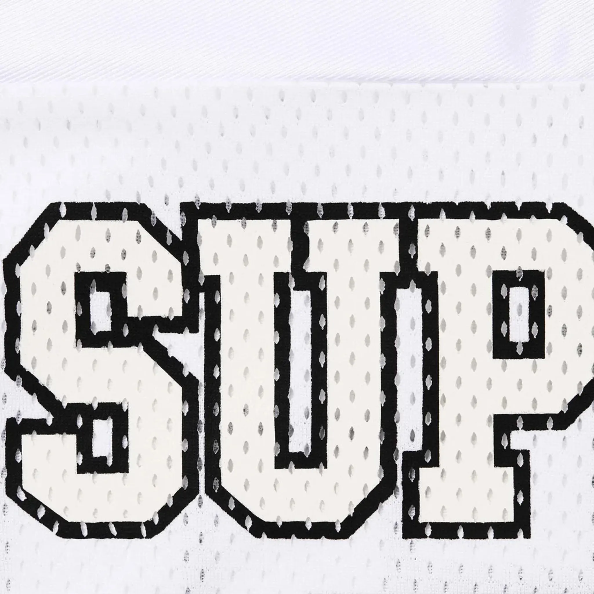 Supreme Bones White Football Jersey (FW25)