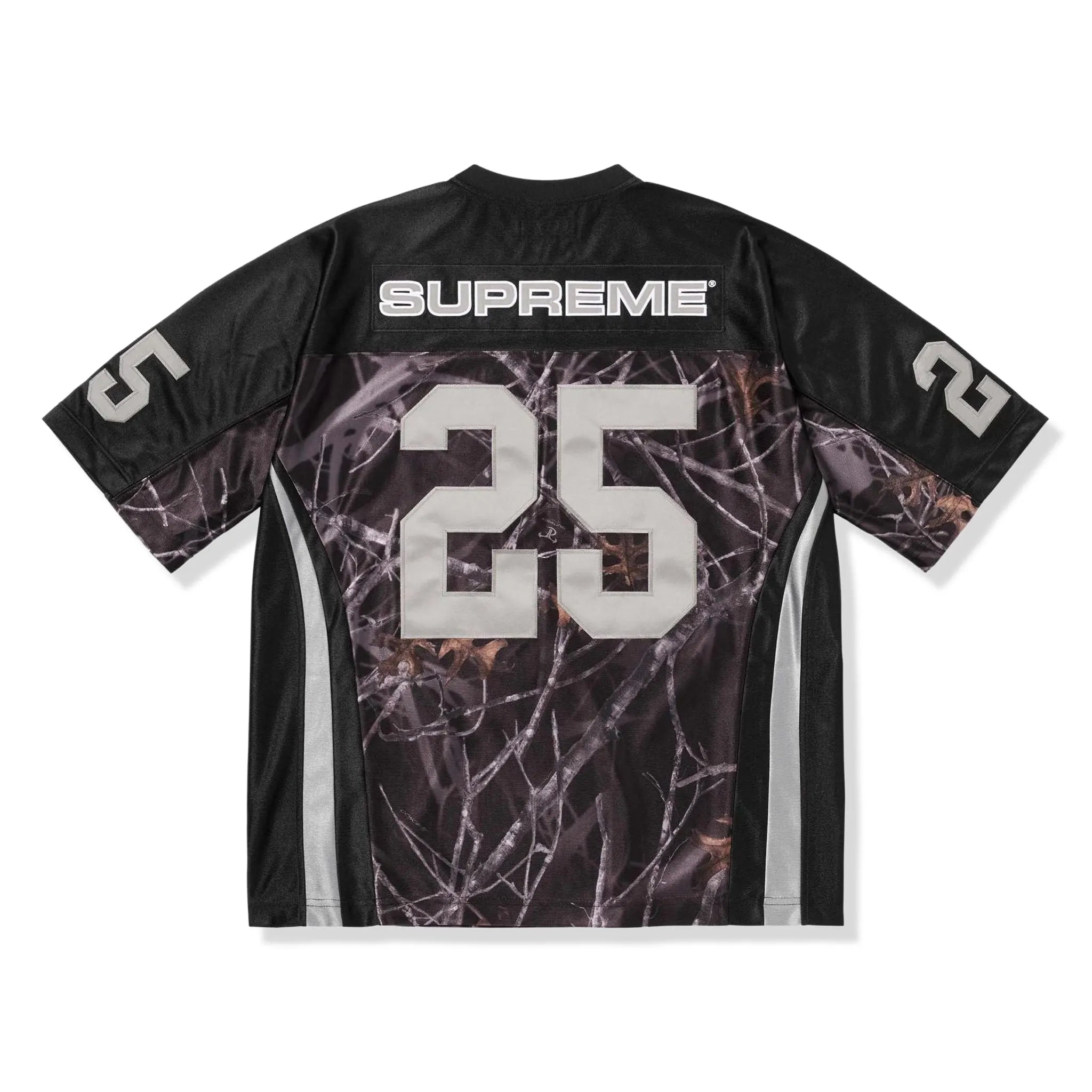 Supreme Breast Cancer Awareness Black Football Jersey