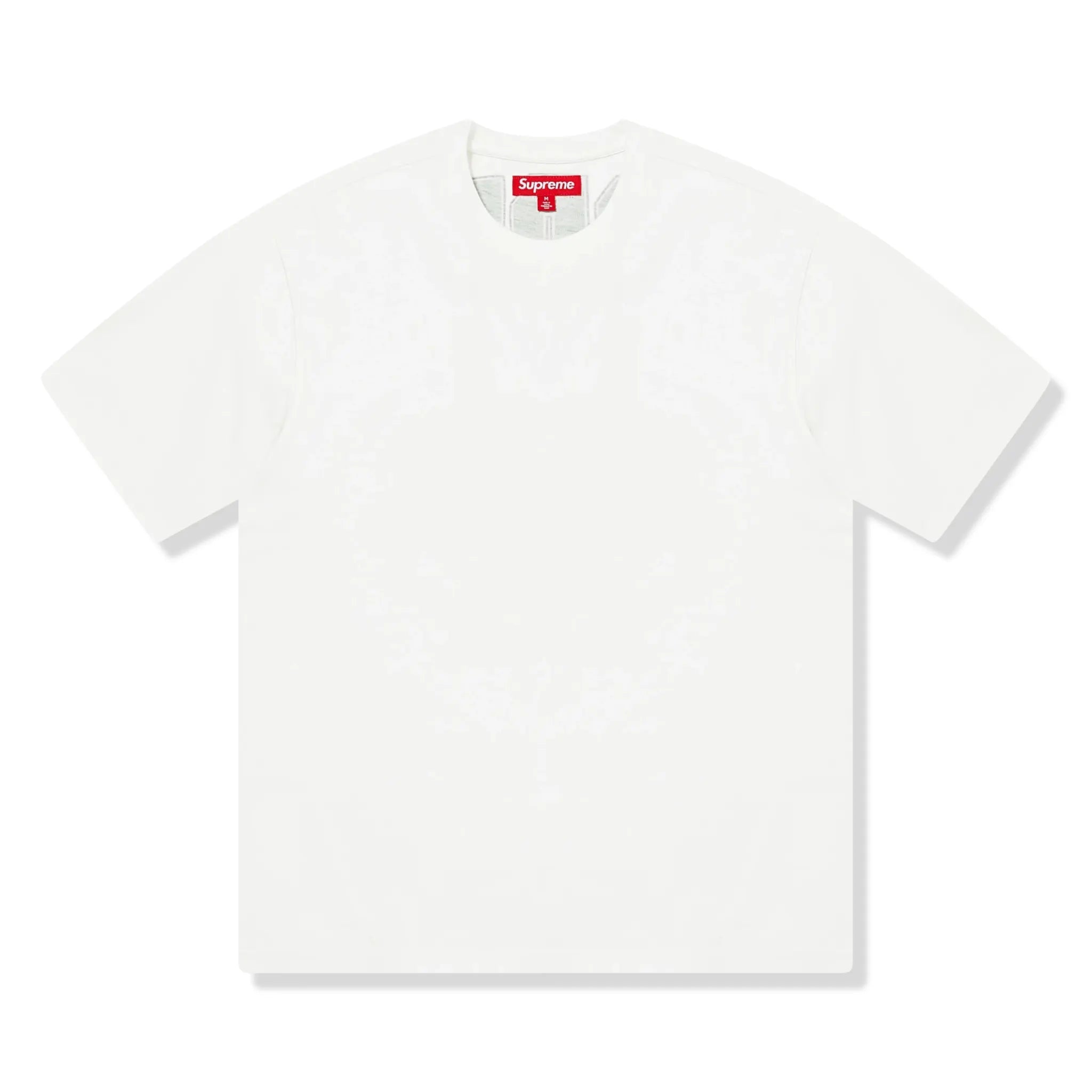 Supreme Cracked Back Arc White T Shirt