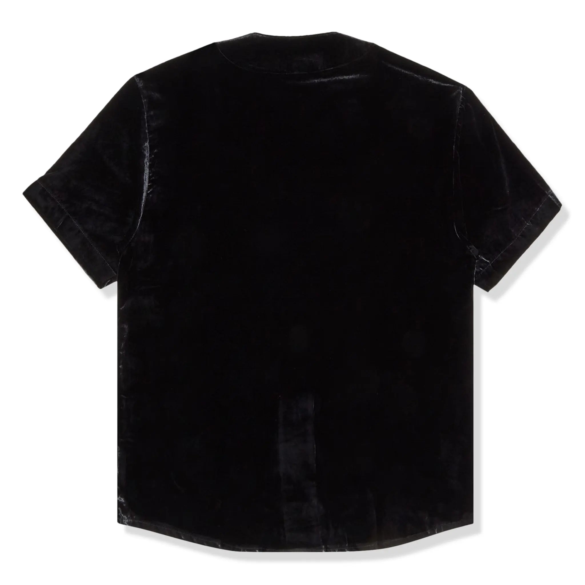 Supreme Velvet Black Baseball Jersey
