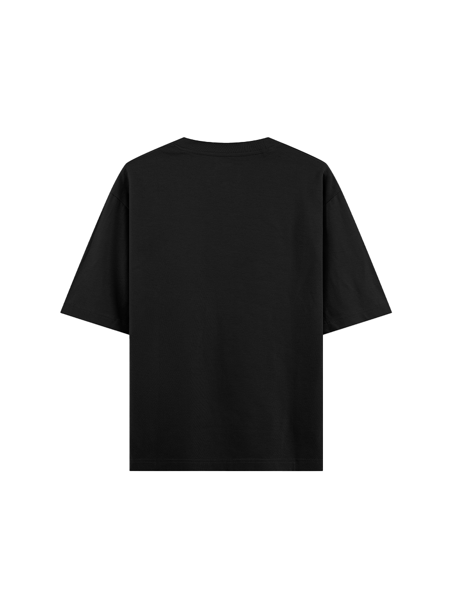 Talk Sweet To Me Tshirt In Black Regular Fit