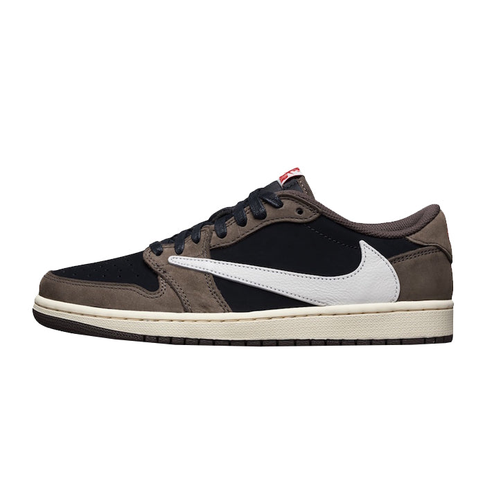 Air Jordan 1 Retro Low OG  Travis Scott Mocha Available at Pick your kiicks.