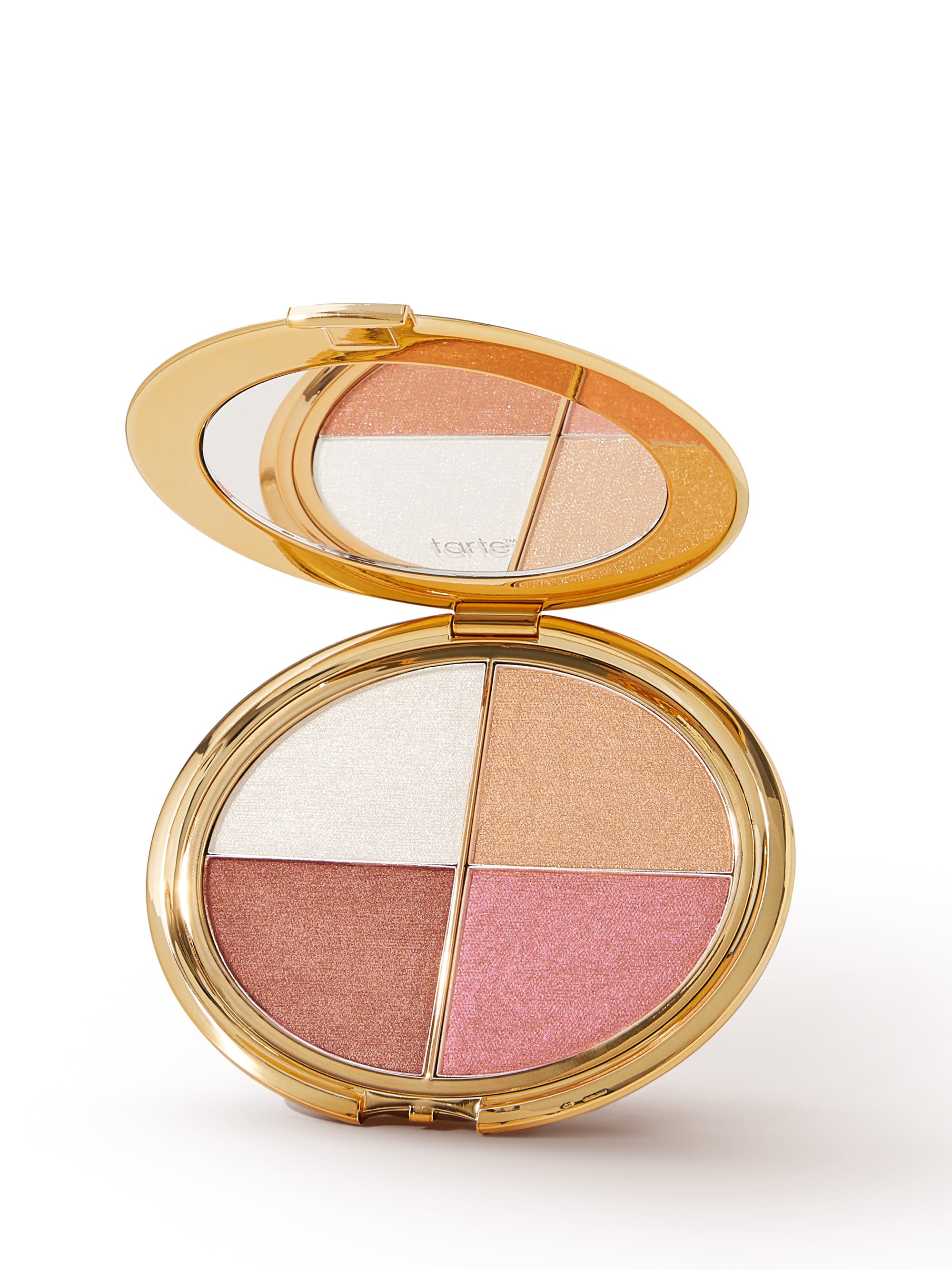 TARTE glow wardrobe highlighting eye & cheek palette