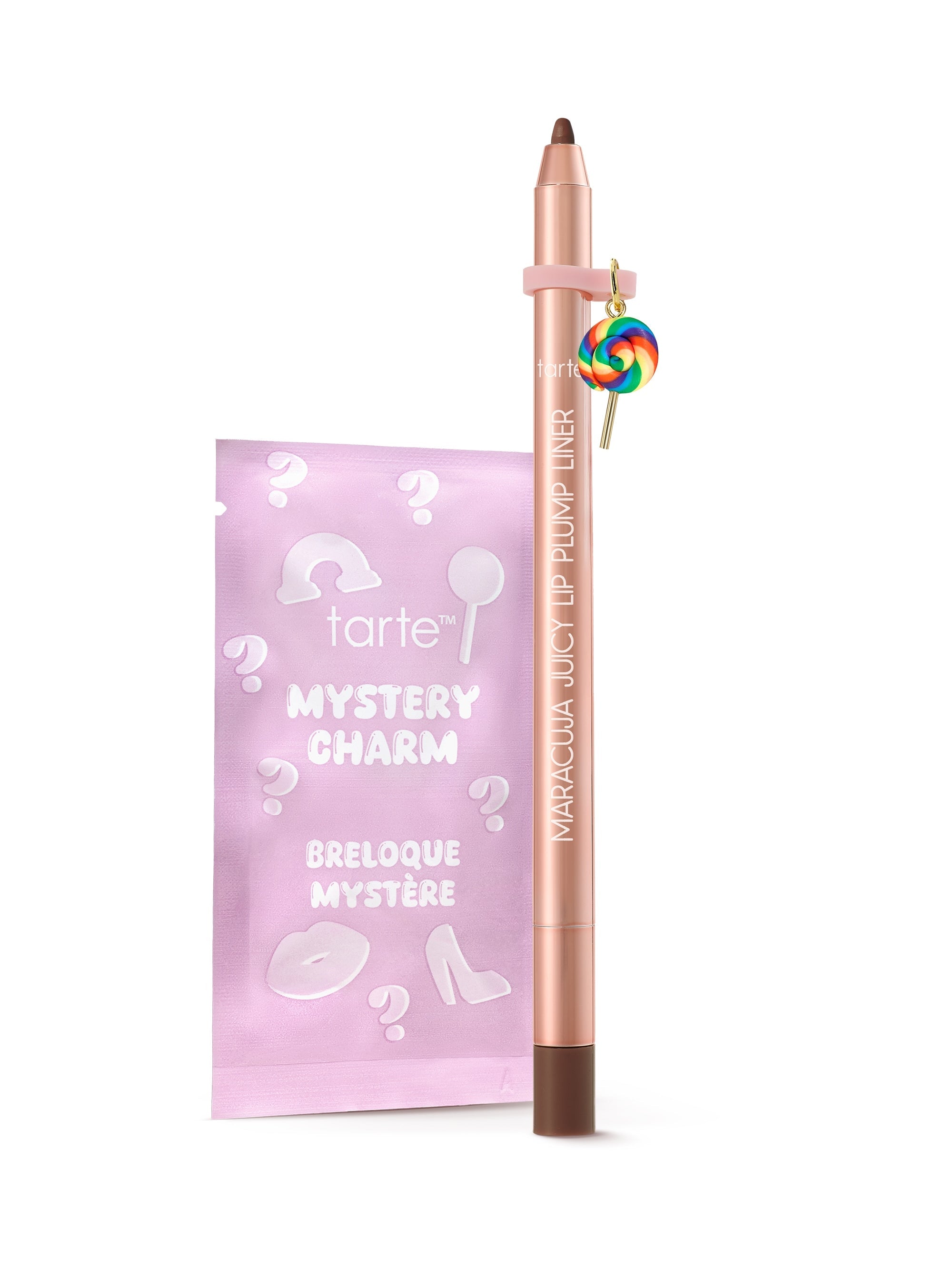 TARTE maracuja juicy lip plump liner with limited-edition charm