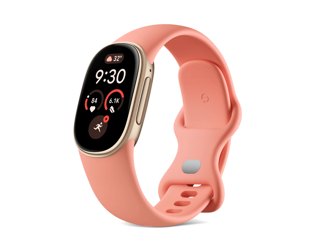 Google Fitbit Edge 'Champagne Gold Case / Canyon Active Band'