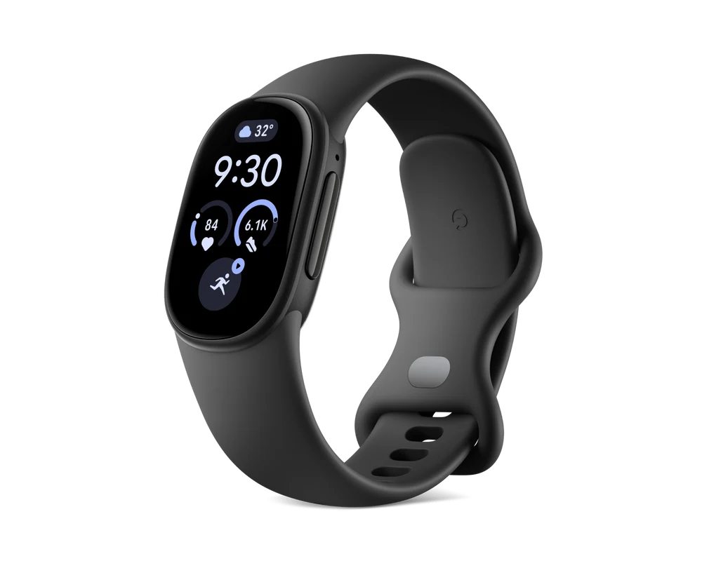Google Fitbit Edge 'Matte Black Aluminium Case/Obsidian Active Band'