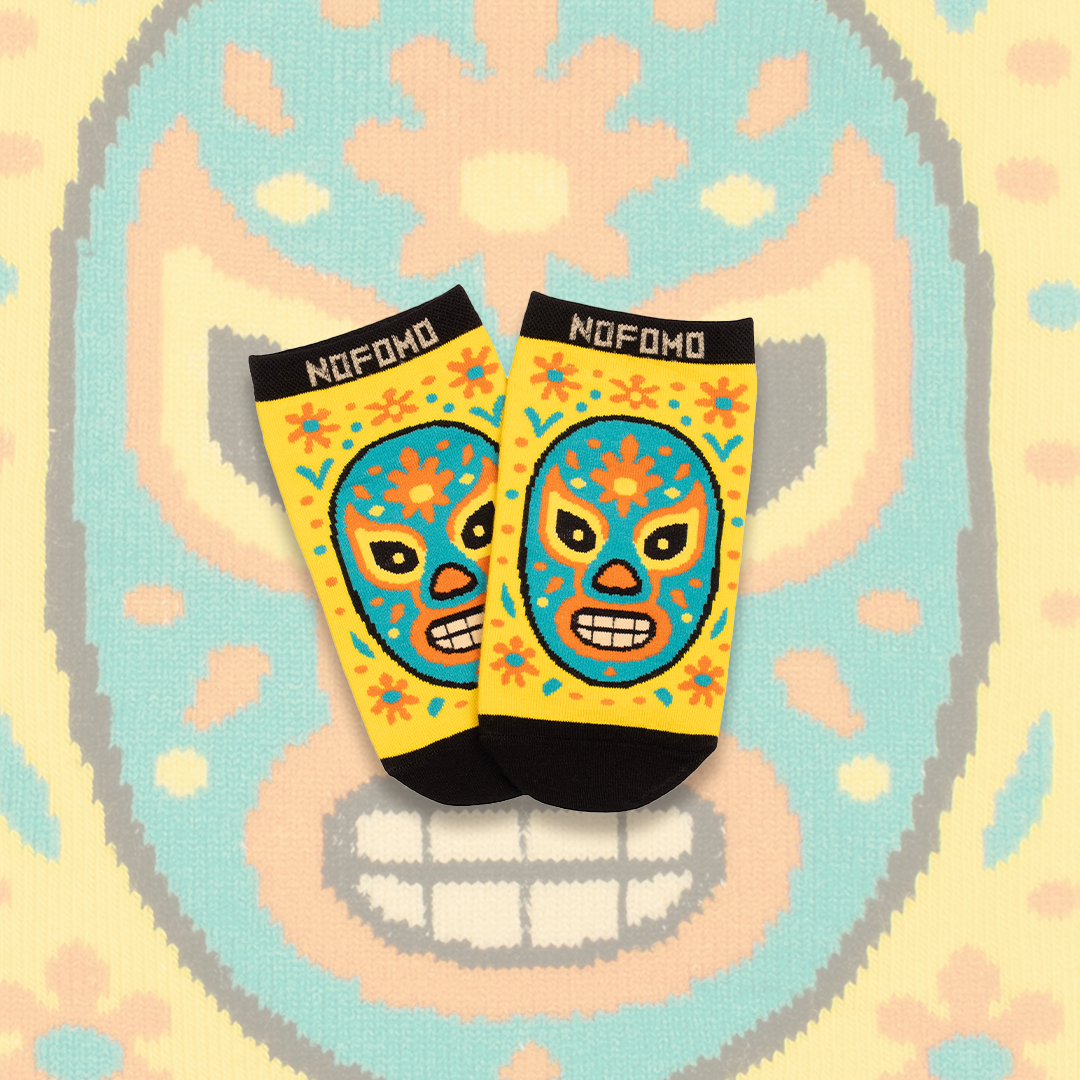 Lucha Libre - Ankle Length Socks